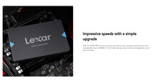 Load image into Gallery viewer, Lexar NQ100 2.5&quot; SATA III (6Gb/s) 256GB SSD, up to 550MB/s Read Solid State Drive, Internal SSD for Laptop, Desktop Computer
