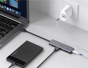 UGREEN USB Hub -4X USB 3.0 4Ports with Type-c Power Port