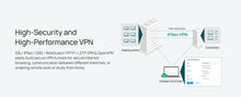 Load image into Gallery viewer, ER605 Omada Gigabit VPN Gateway
