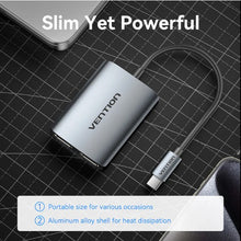 Load image into Gallery viewer, Vention USB-C to Dual HDMI™ MST Adapter

