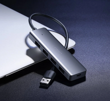 Load image into Gallery viewer, UGREEN USB Hub -4X USB 3.0 4Ports with Type-c Power Port
