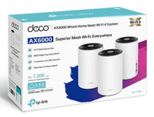 Load image into Gallery viewer, TP-Link Deco X80 New AX6000 Dual-Band Mesh WiFi 6 System
