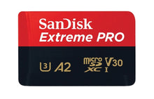 Load image into Gallery viewer, SanDisk Extreme PRO MicroSDXC UHS-I Memory Card with adapter
